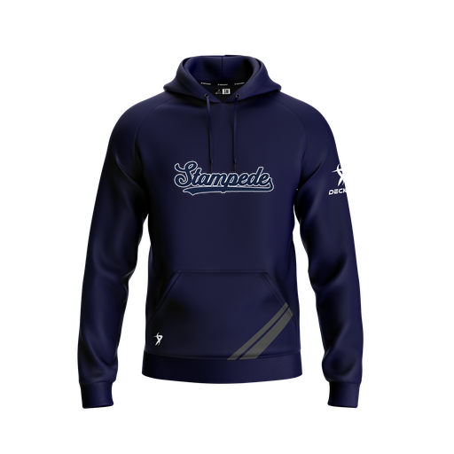 [FOLHSMNV-YXS-LOGO2] Decker Summit Hoodie (Youth XS, Navy, Logo 2)