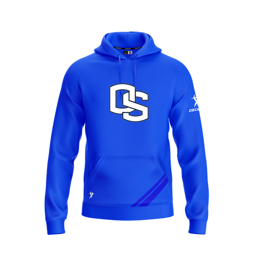 [FOLHSMRY-YXS-LOGO1] Decker Summit Hoodie (Youth XS, Royal, Logo 1)