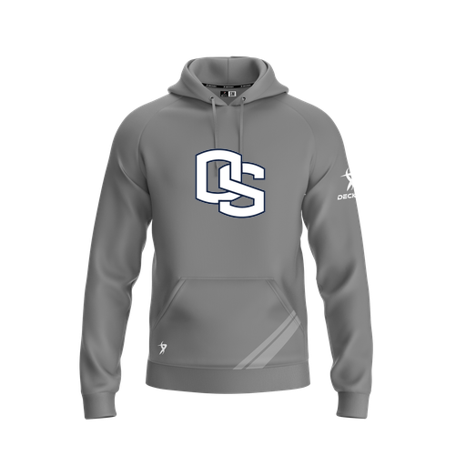 [FOLHSMGY-YXS-LOGO1] Decker Summit Hoodie (Youth XS, Gray, Logo 1)