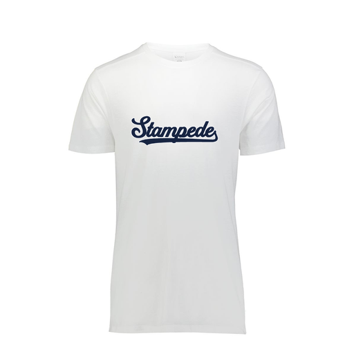 [FTSCUBWH-AS-LOGO2] Decker Men's Tri-Blend T-Shirt - Short Sleeve (Adult S, White, Logo 2)