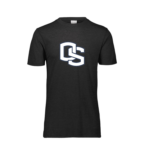 [FTSCUBBK-YS-LOGO1] Decker Youth Tri-Blend T-Shirt - Short Sleeve (Youth S, Black, Logo 1)