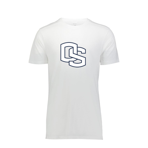 [FTSCUBWH-YS-LOGO1] Decker Youth Tri-Blend T-Shirt - Short Sleeve (Youth S, White, Logo 1)