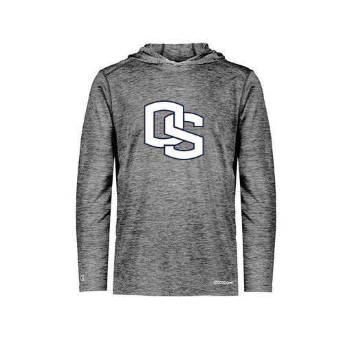 [FOLHCGBK-AS-LOGO1] Decker Men's Charge Hoodie (Adult S, Black, Logo 1)
