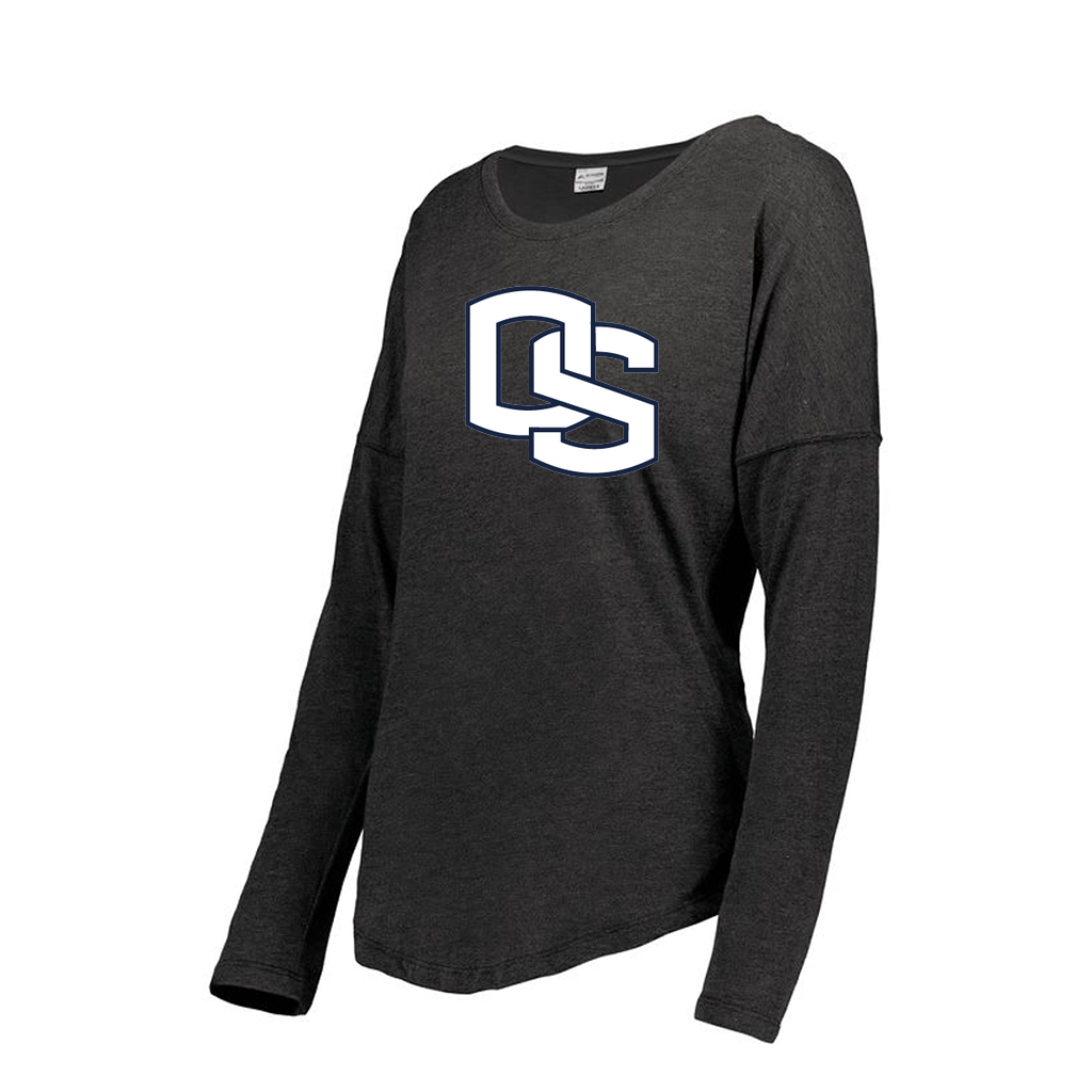 Decker Women's Tri-Blend T-Shirt - Long Sleeve